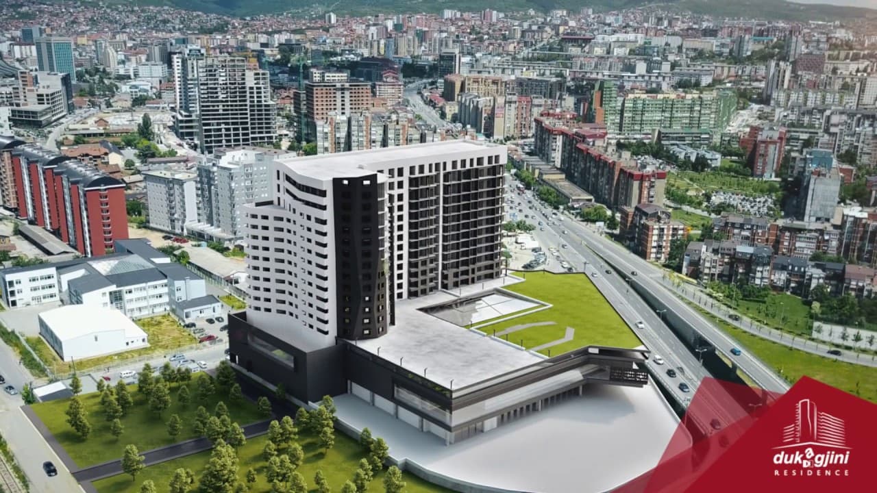 Dukagjini Residence, Prishtinë, Kosovë. Prerje dhe shpuarje betoni nga Diamanti Teknik.